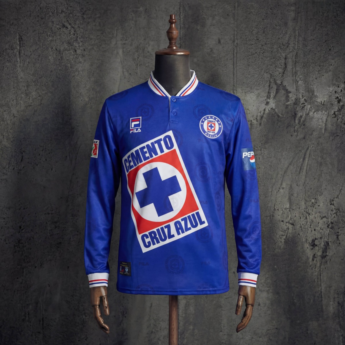 Retro Cruz Azul 1998 Home Jersey Fan Version