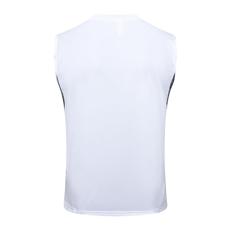 24/25 Real Madrid White Training Set Shirt and Shorts