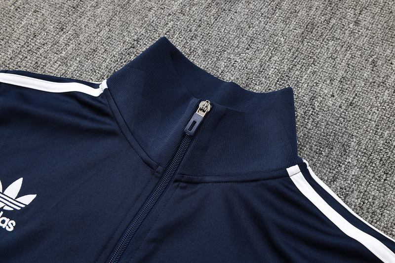 2024/25 Real Madrid Royal blue Jacket Training Suit Set Football Team Shirt Sports Fashion