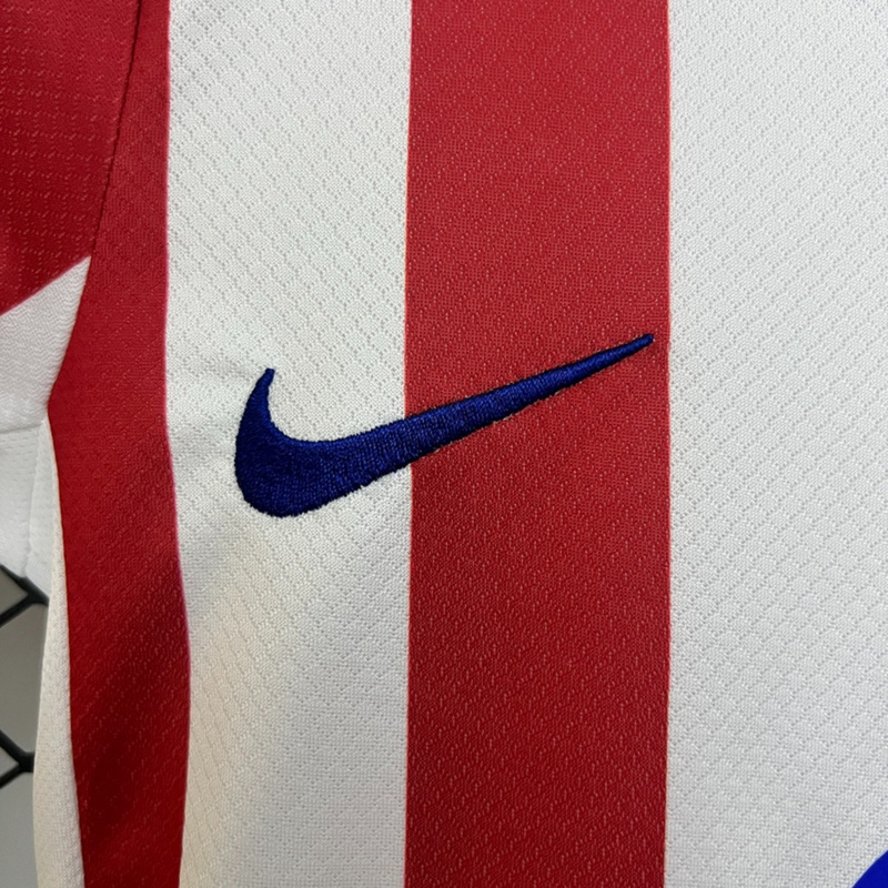 2025/26 Atletico Madrid Home jersey kids Kits size: 16-28