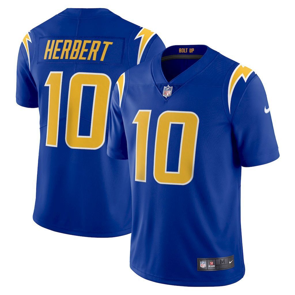 NFL Los Angeles Chargers Jeysey HERBERT # 10
