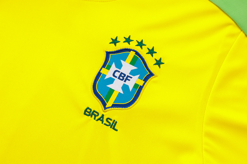 24/25 Brazil Yellow Training Set Shirt and Shorts