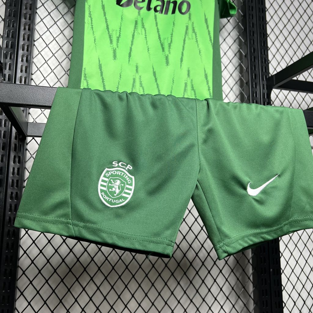 24/25 Sporting CP Thirds Away jersey Kid Kits Size 16-28
