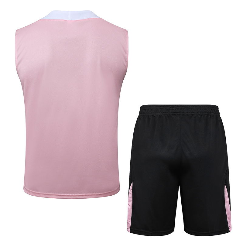24/25 PSG Pink Training Set Shirt and Shorts
