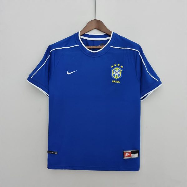 Retro 1998 Brazil away jersey Fan Version