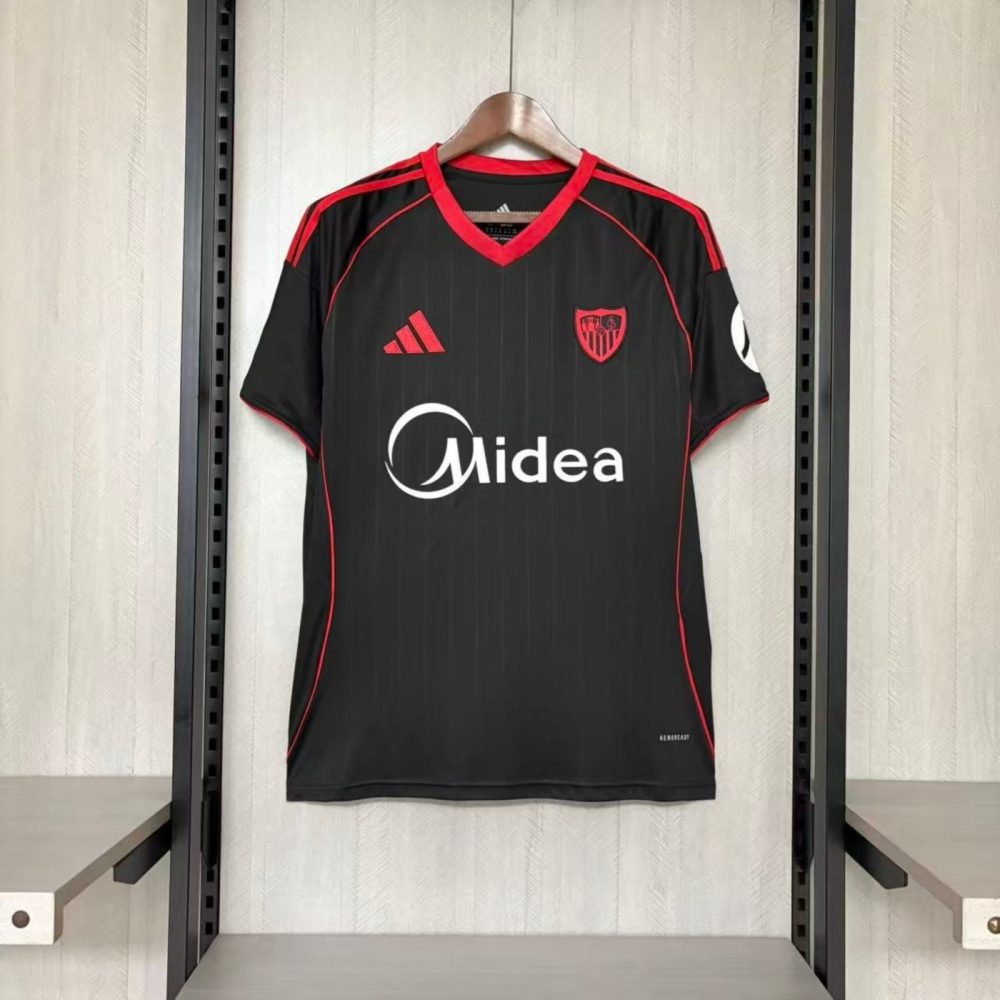 2025/26 Sevilla FC Second Away jersey Fan version