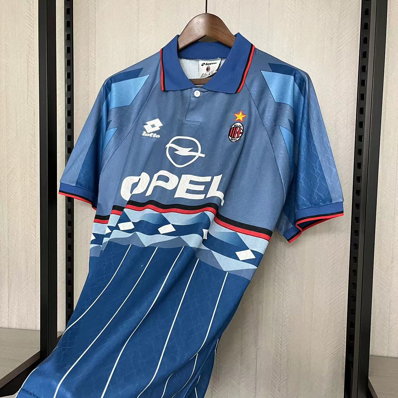 Retro AC Milan 95/96 third away  jersey Fan Version