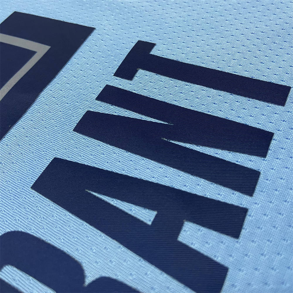 NBA Memphis Grizzies V-Neck Blue Jersey MORANT #15 S-XXL