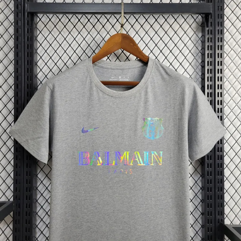 24/25 Barcelona gray Casual Shirts Jersey Fan Version