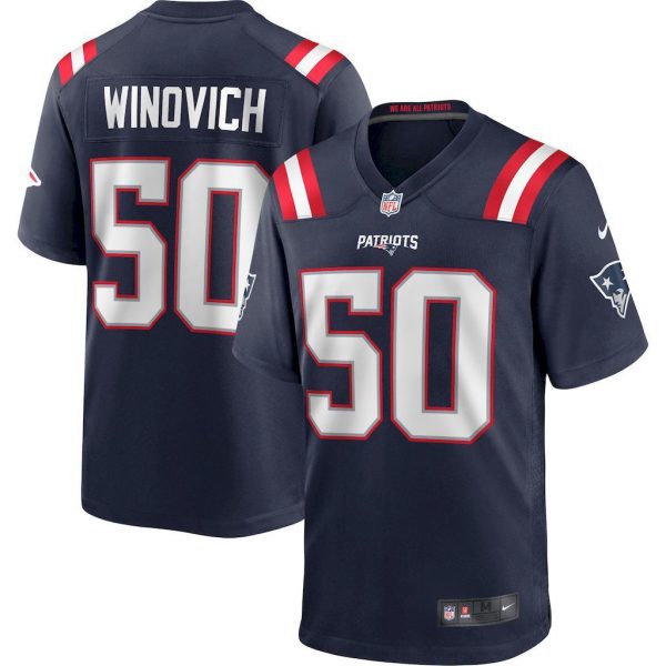 NFL New England Patriots Jeysey WINOVICH #50