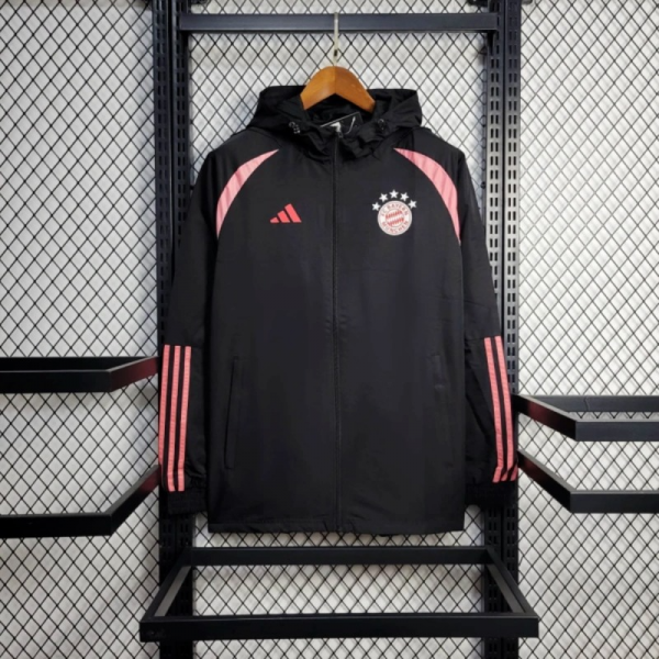 2025 Bayern Munich Black Windbreaker Sport Unifom jersey Sport Unifom