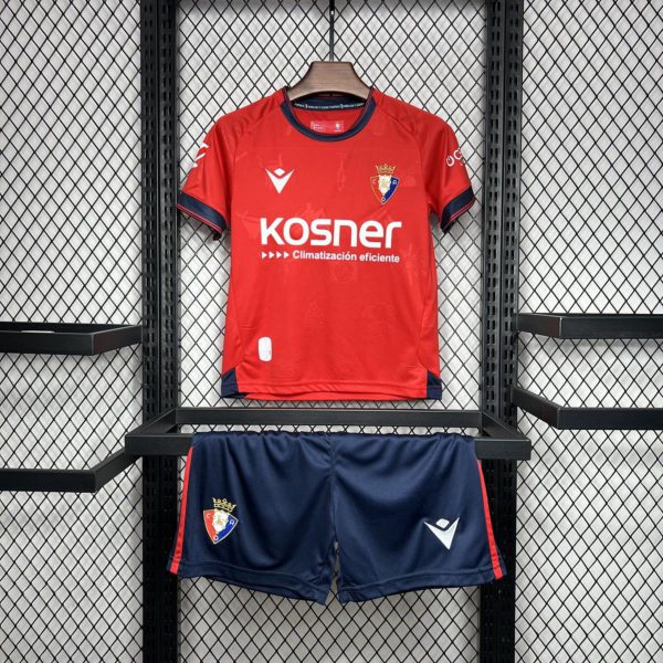2024/25 Kids Osasuna Home jersey Kid Kits Size 16-28