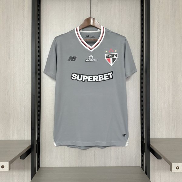 2025/26 Sao Paulo Special Edition Grey jersey Fan version