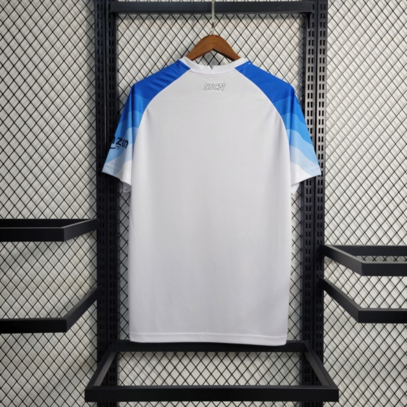 2023/24 Napoli Champions Edition White jersey Fan version