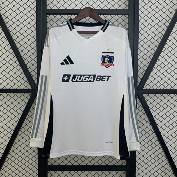 25/26 Colo Colo Home Long Sleeve jersey Fan Version