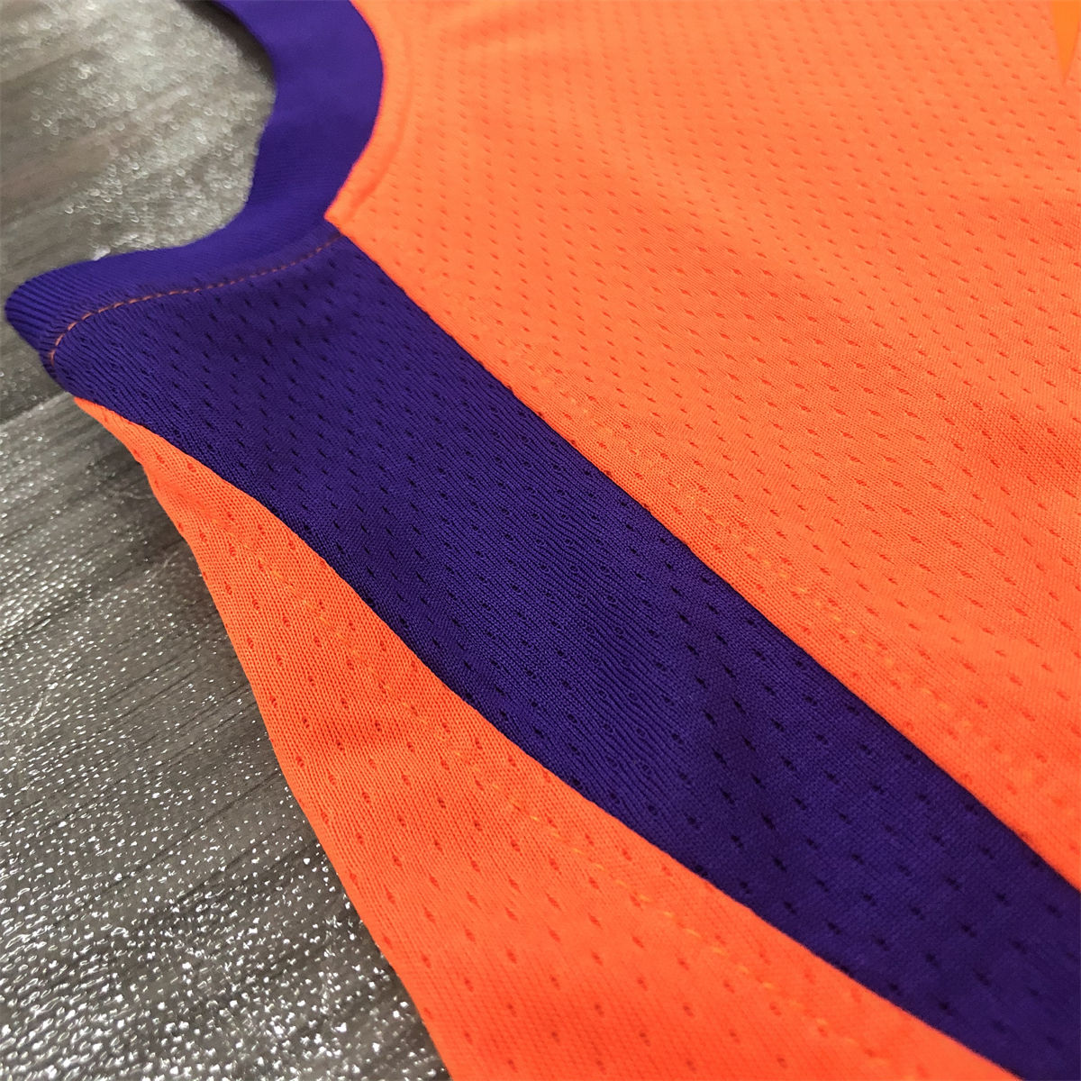 NBA Phoenix Suns V-Neck Orange jersey PUAL#3 S-XXL