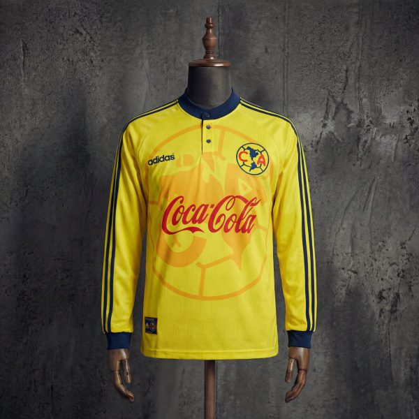 Retro Club America 1997/98 Home jersey Long Sleeve Fan Version