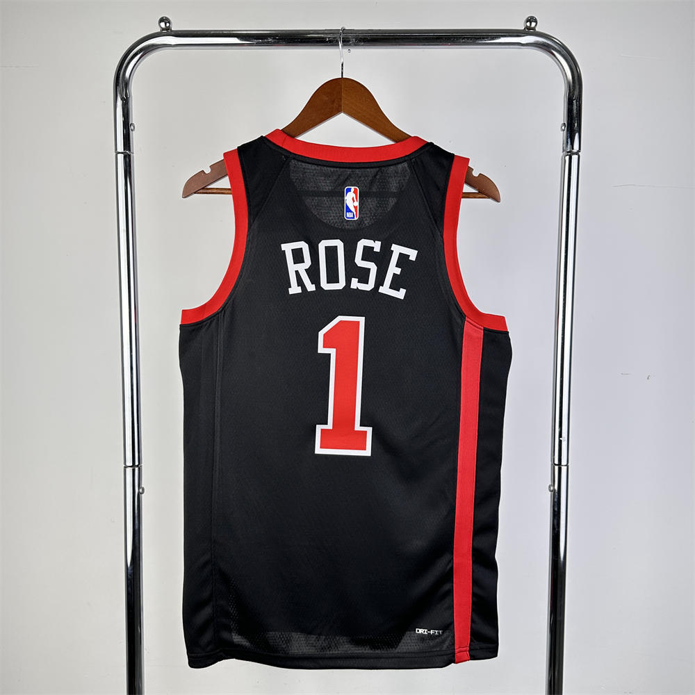 NBA Chicago Bulls Michael ROSE#1 23/24 Swingman Jersey - City Edition s-xxl