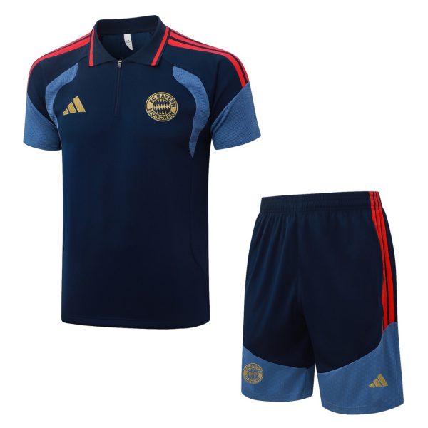2026 Bayern Munich Royal blue Training Set Shirt andShorts