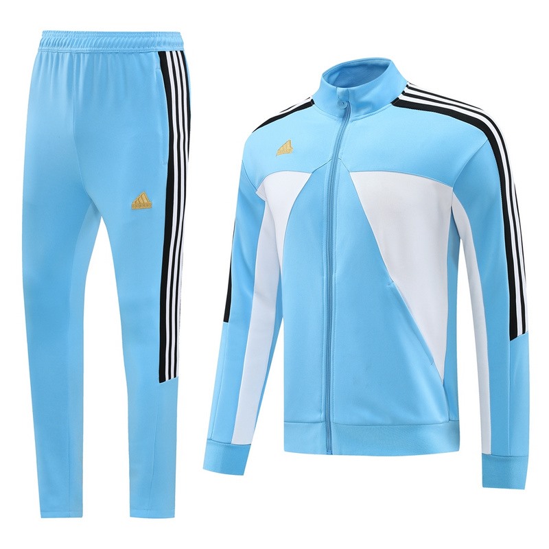 2024 Nike Sky Blue Jacket Training Suit Set Football Team Shirt Sports Fashion