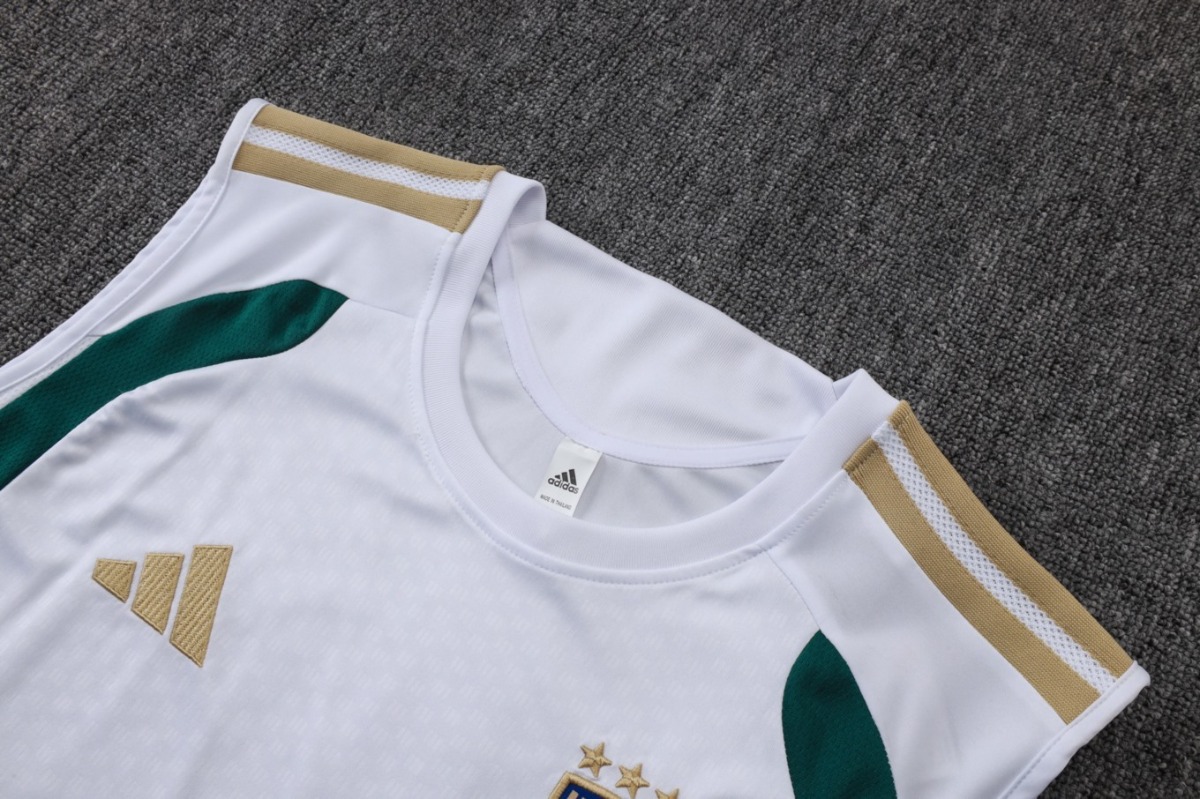 2026 Italy White Training Set Shirt and Shorts