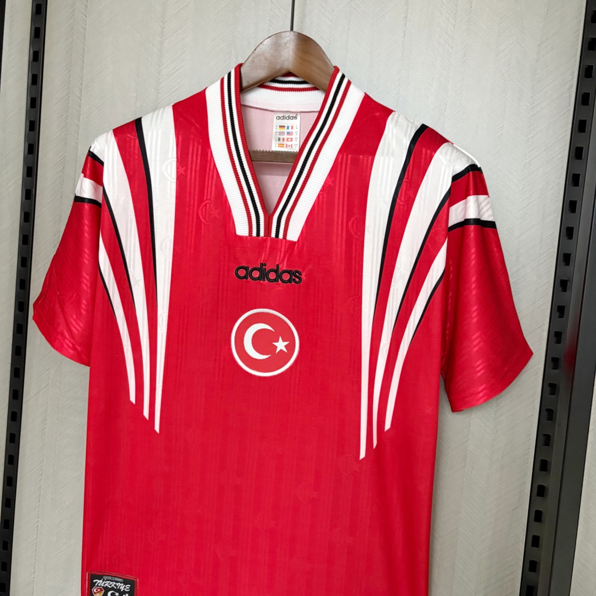 Retro Turkey 1996 Home jersey Fan Version