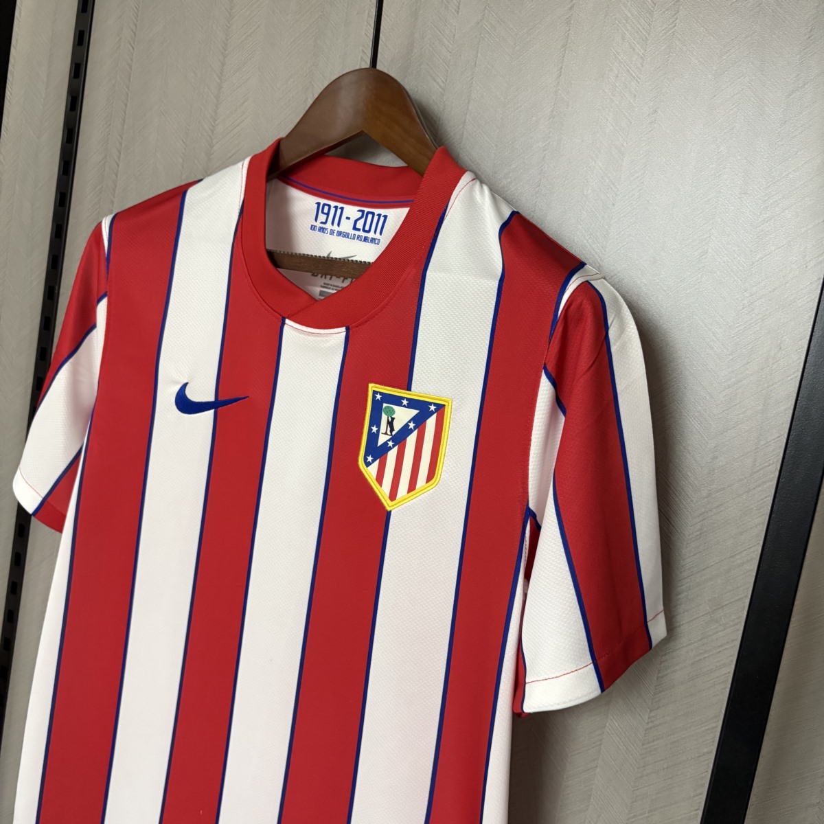 Retro Atletico Madrid 2011/12 home jersey Fan Version