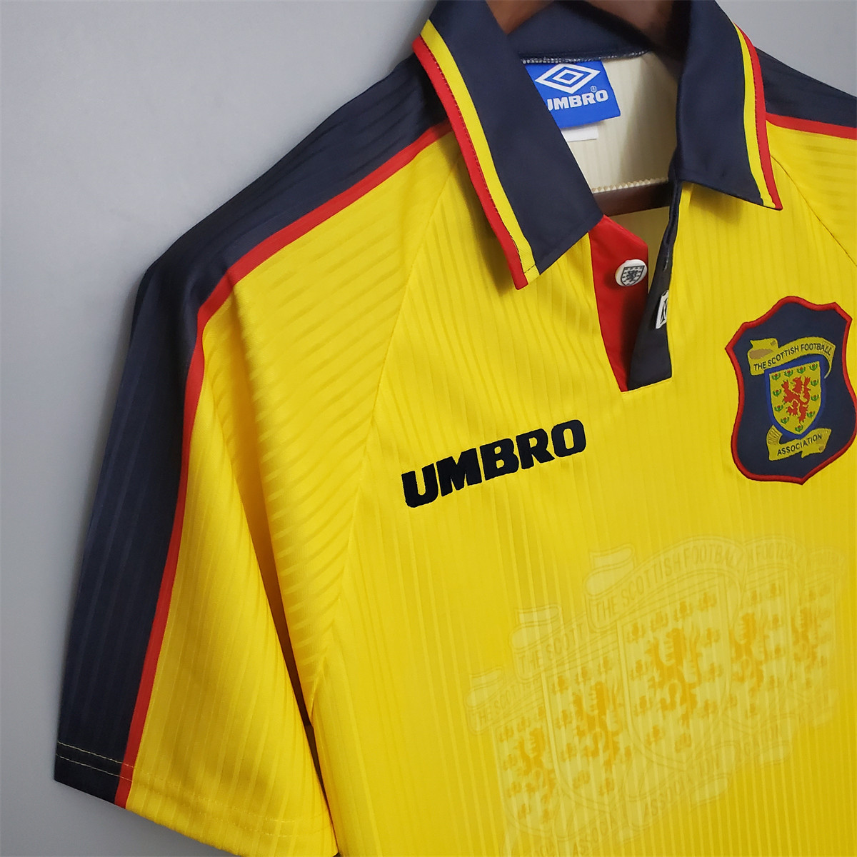 Retro Scotland 96/98 Yellow jersey Fan Version