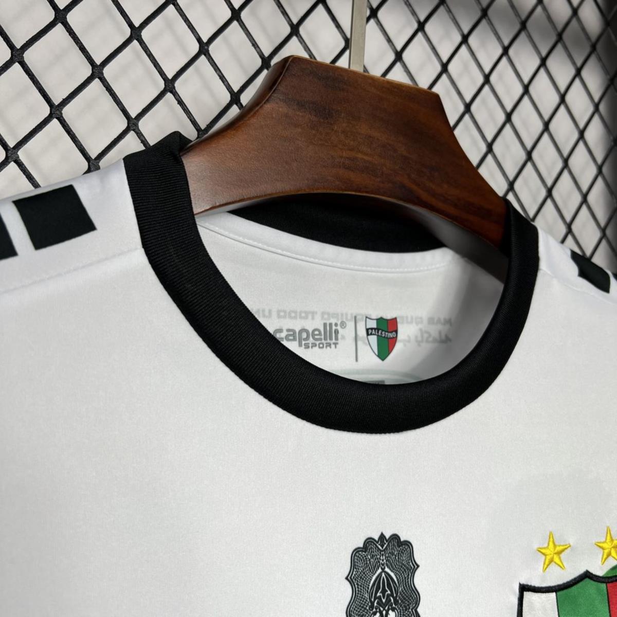 2024/25 CD Palestino White Graffiti Jersey Fan Version