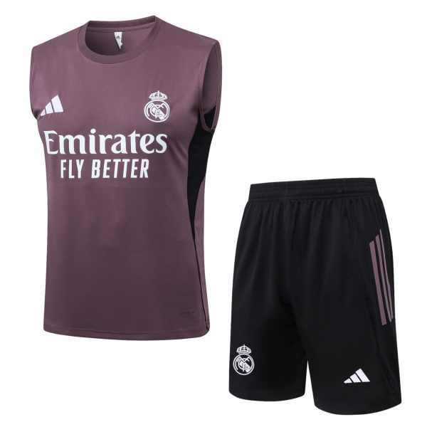2026 Real Madrid Dusty Purple Training Set Shirt andShorts