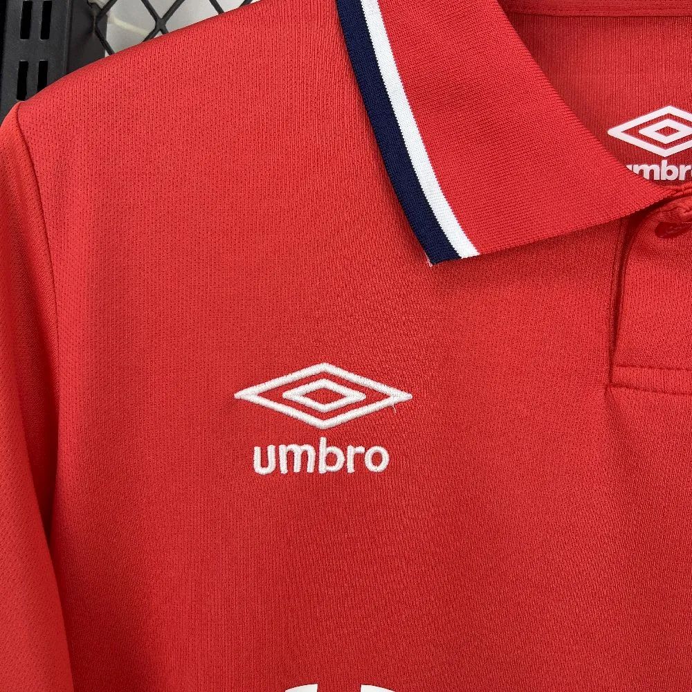 2025/26 Rangers Second Away Red Jersey Fan Version