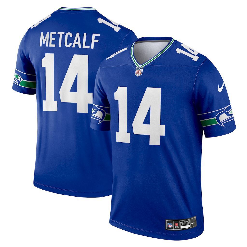 NFL Seattle seahawks Jeysey METCALF #14