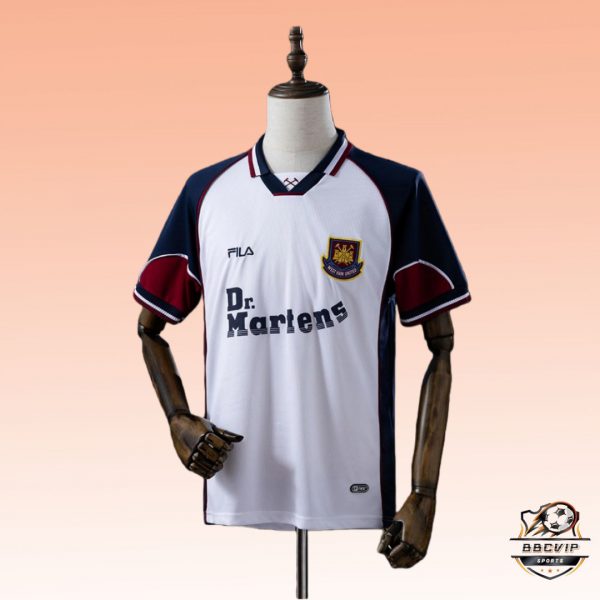 Retro West Ham United 1999/2001 away jersey Fan Version