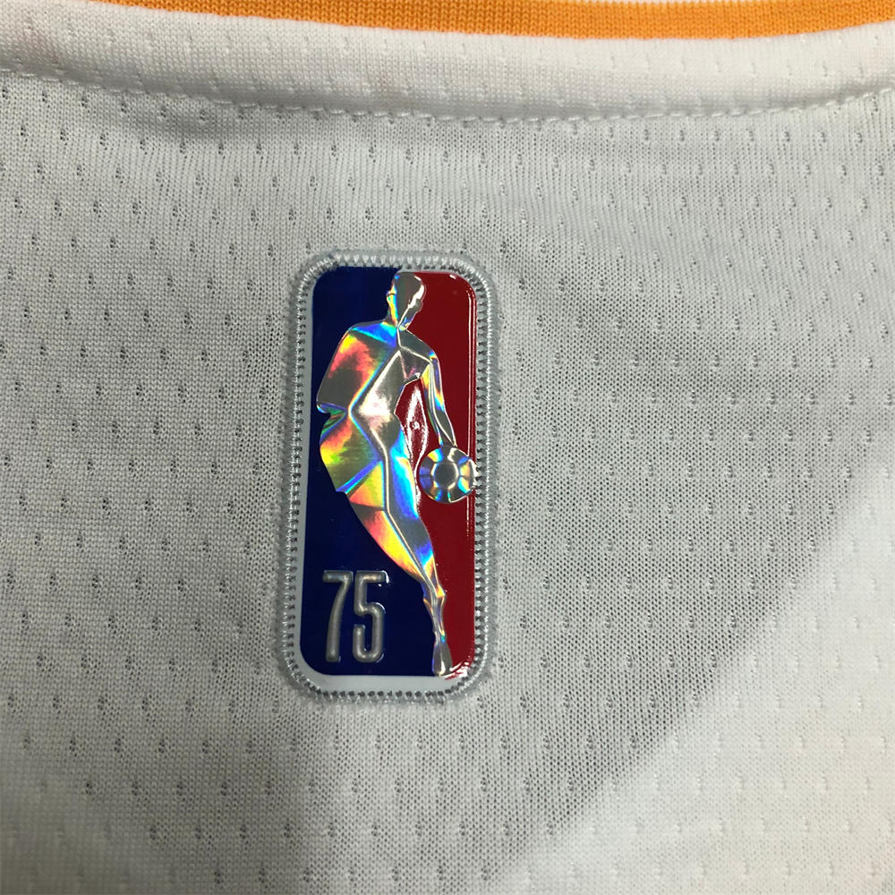 NBA San Antonio Spurs V-Neck White 75th Anniversary jersey MURRAY#5 S-XXL
