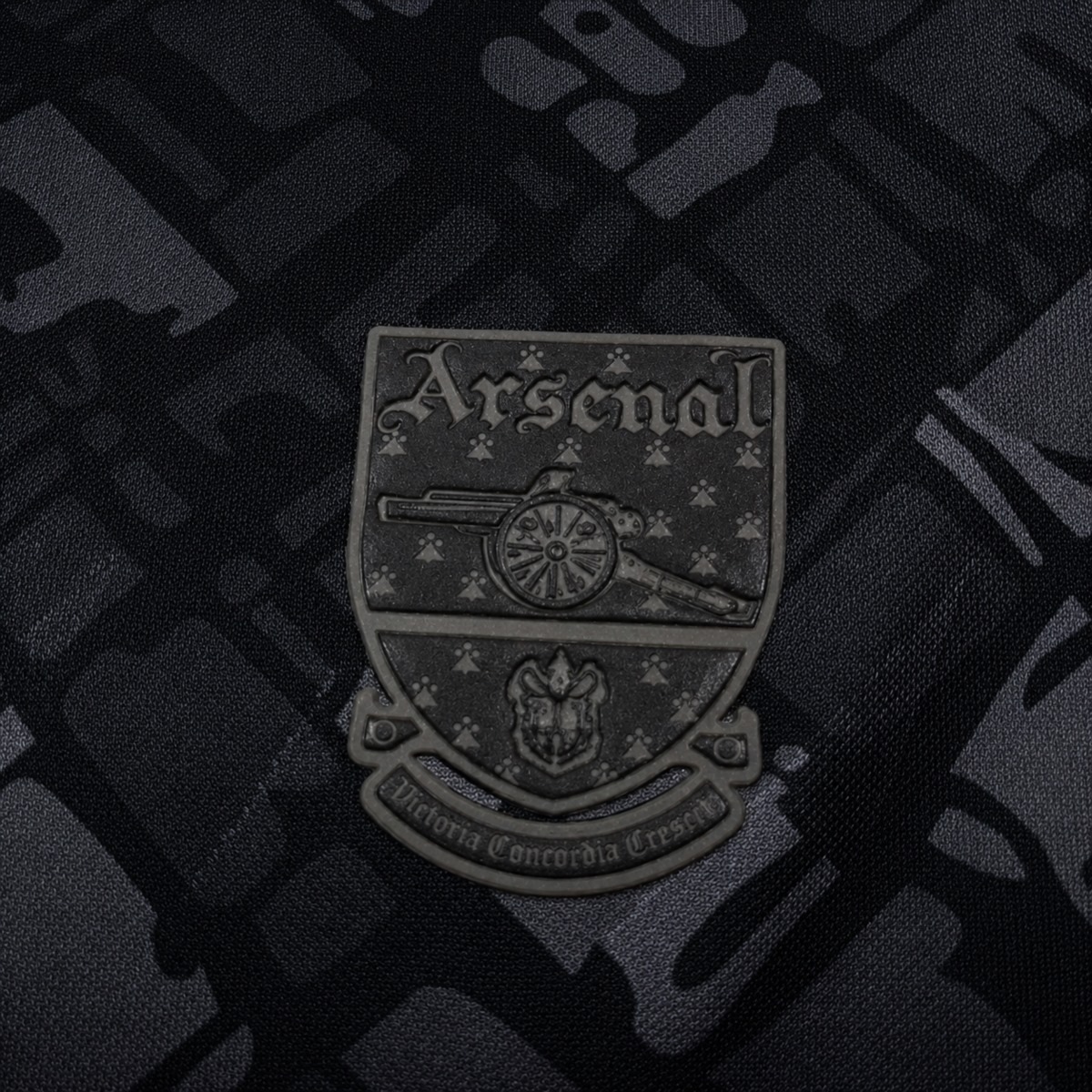 Retro Arsenal 1990/92 Black Jersey Fan Version