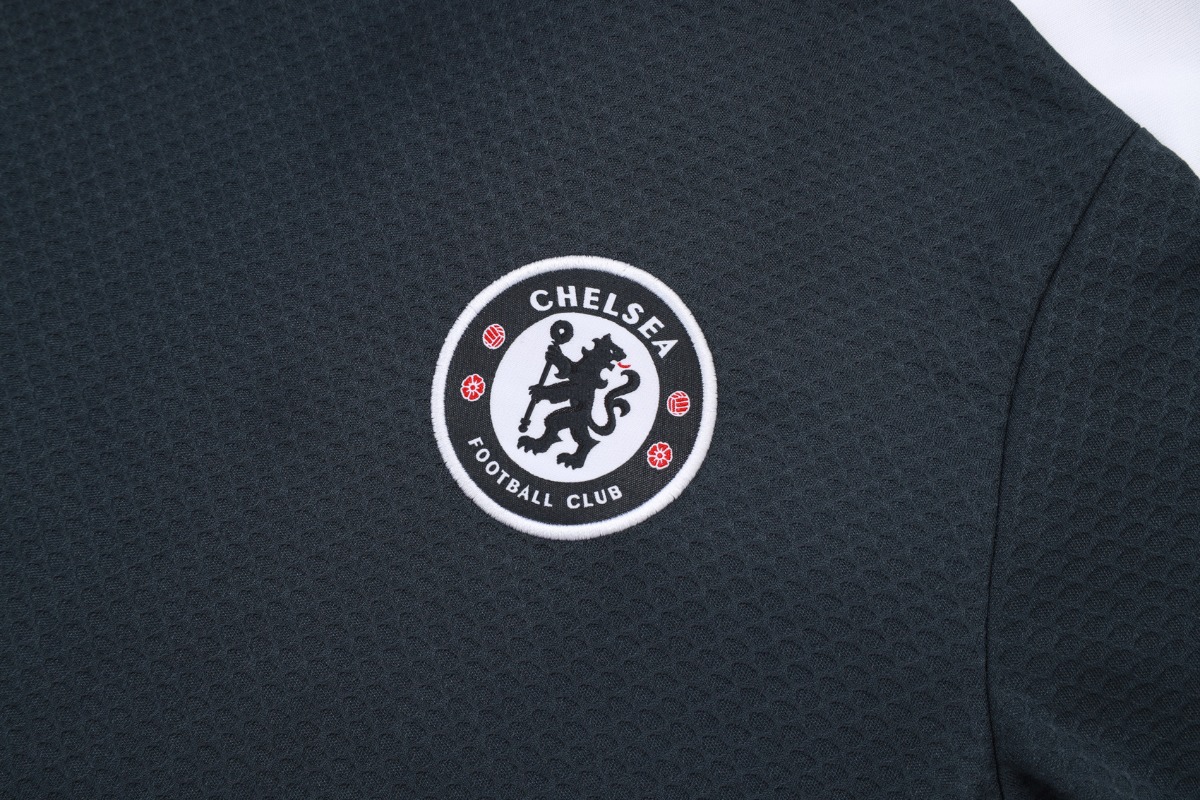 2026 Chelsea Dark gray Training Set Shirt and Shorts
