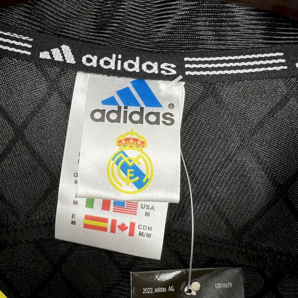 Retro Real Madrid 98/99 Home jersey Away Long Sleeves Fan Version