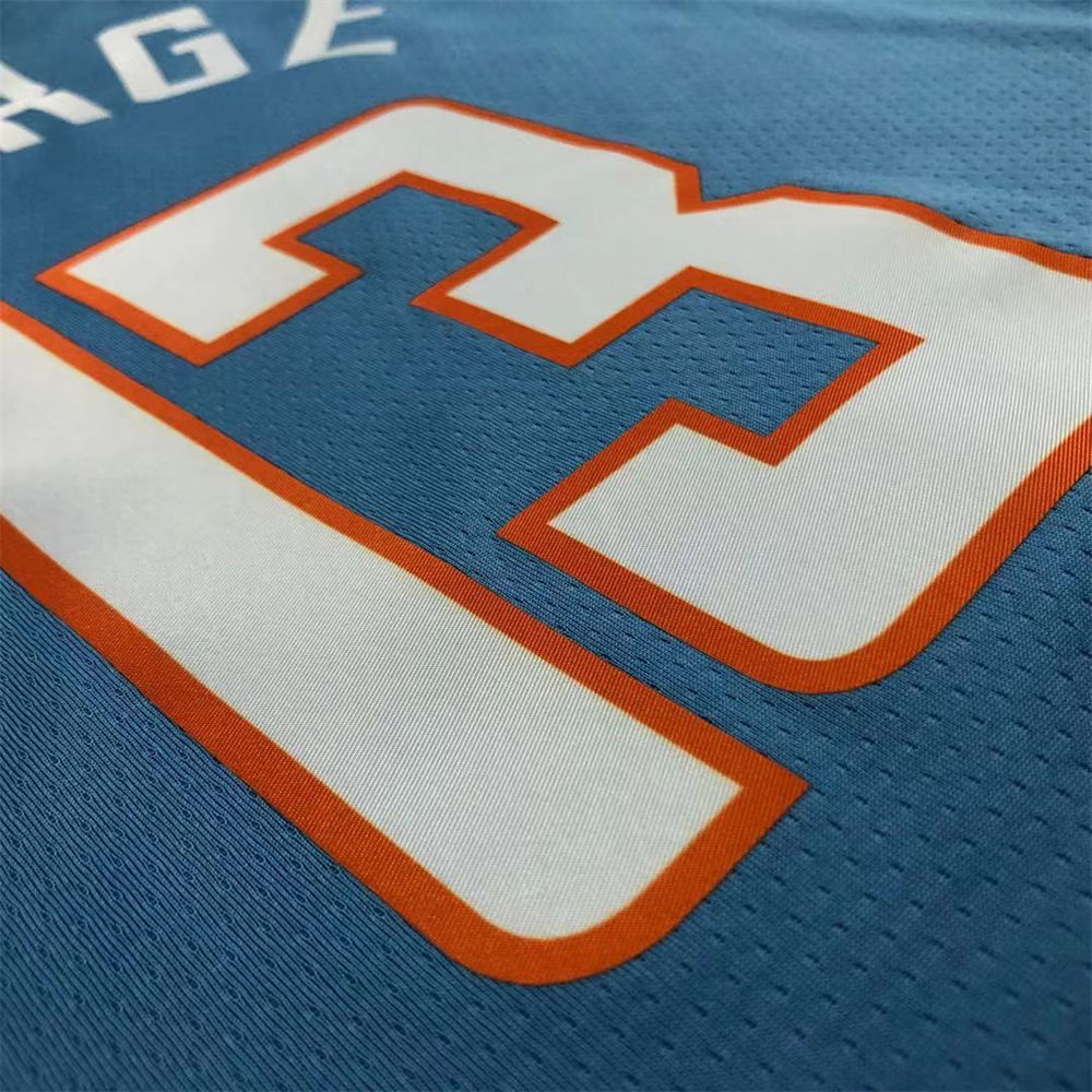 NBA Los Angeles Clippers Round Neck Blue Jersey GEORGE#13 S-XXL