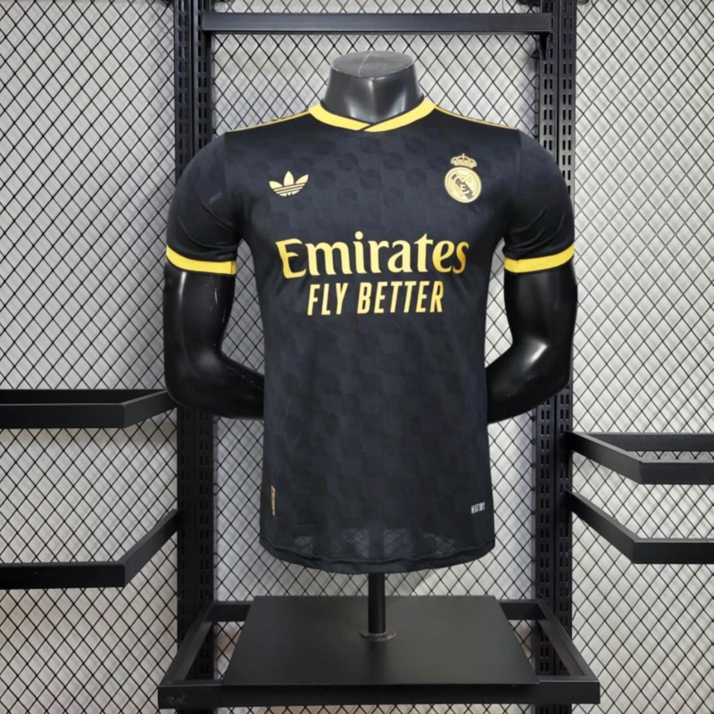 2025/26 Real Madrid Special Edition Black jersey Player Version