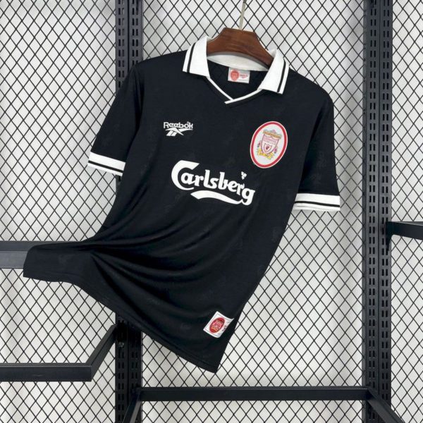 Retro Liverpool 1996/97 Black jersey Fan Version