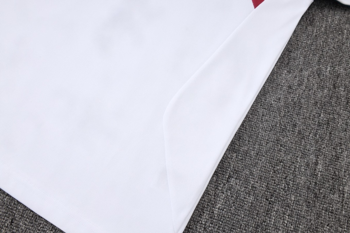 2026 Real Madrid White Training Set Shirt and Shorts