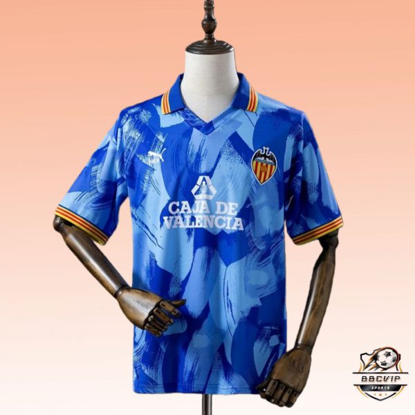 Retro Valencia 1990/91 Away jersey Fan Version