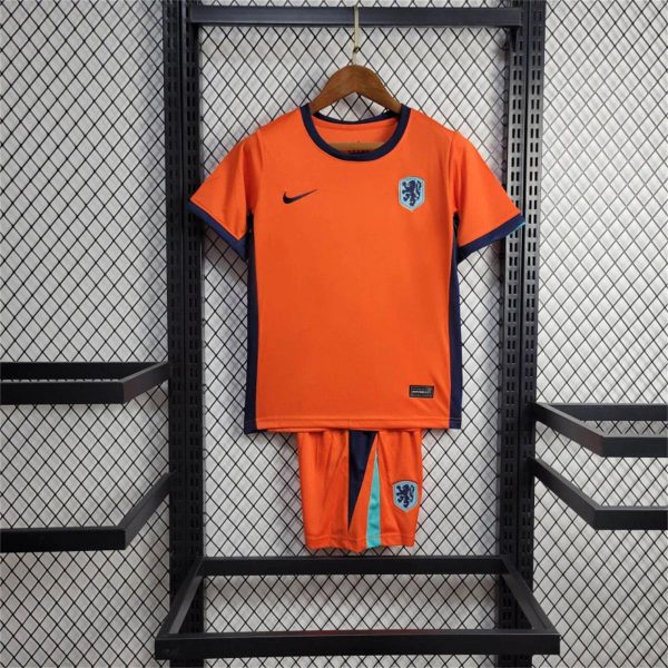 2024/25 Netherlands Euro Home jersey Kid Kits Size 16-28