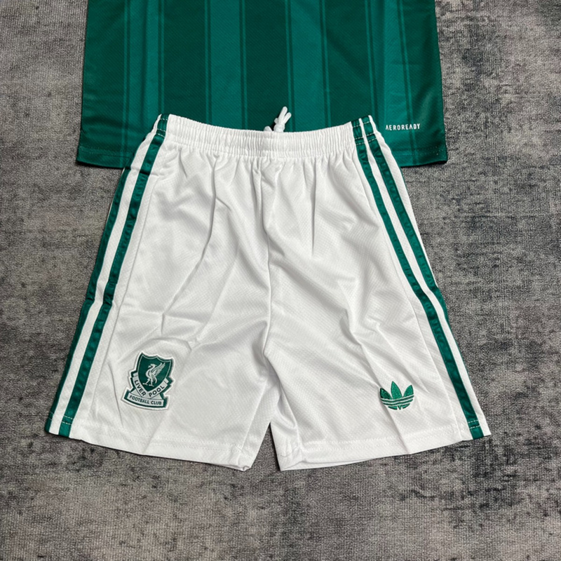 2024/25 Liverpool Green jersey kids Kits size: 16-28