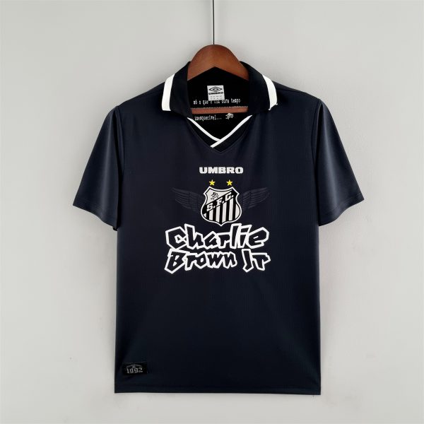 2022/23 Santos UMBRO DAYS OF GLORY Black jersey Fan Version