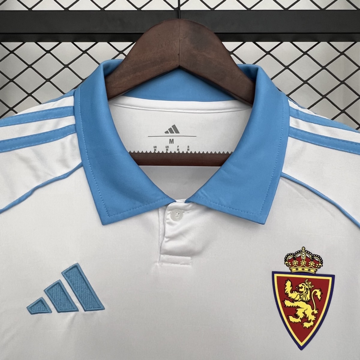 2025/26 Real Zaragoza Home White Jersey Fan Version