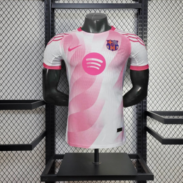 2025/26 Barcelona Pink Training jersey Player Version