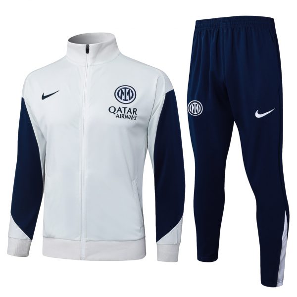 2025/26 Inter Milan beige Jacket Training Suit Set Football Team Shirt Sports Fashion