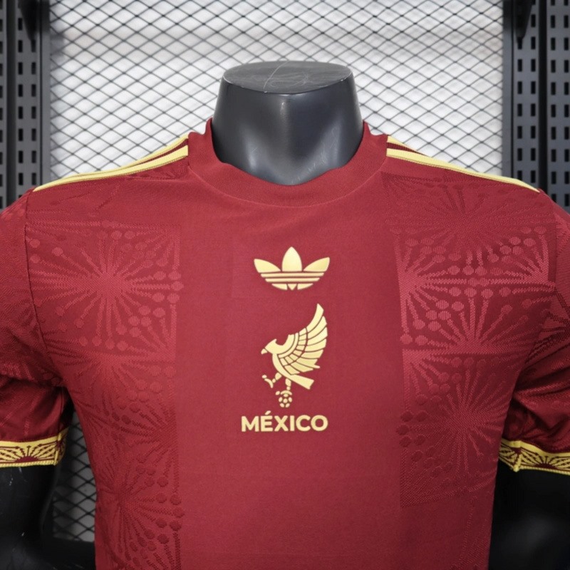 25/26 Mexico Gold Cup Special Edition Red  jersey Player Version