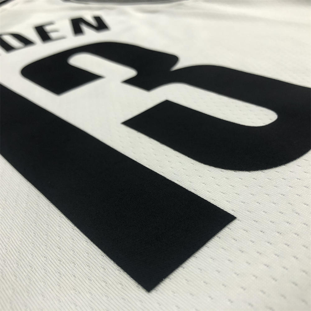 NBA Brooklyn Nets V-Neck White 75th anniversary Jersey HARDEN#13 S-XXL